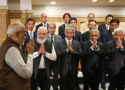 India and Japan force for peace, progress and stability in Asia, world: PM Modi | India and Japan force for peace, progress and stability in Asia, world: PM Modi India and Japan force for peace, progress and stability in Asia, world: PM Modi | India and Japan force for peace, progress and stability in Asia, world: PM Modi