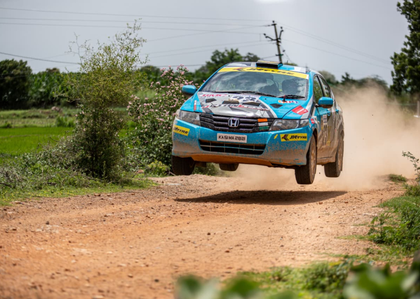 Adith KC and Harish KN pair take lead in Dakshin Dare after Day 2 | Adith KC and Harish KN pair take lead in Dakshin Dare after Day 2 Adith KC and Harish KN pair take lead in Dakshin Dare after Day 2 | Adith KC and Harish KN pair take lead in Dakshin Dare after Day 2