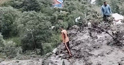Three dead, several missing as cloudburst hits J&K's Ramban | Three dead, several missing as cloudburst hits J&K's Ramban Three dead, several missing as cloudburst hits J&K's Ramban | Three dead, several missing as cloudburst hits J&K's Ramban