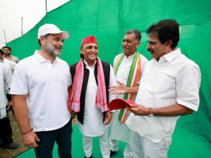SP chief Akhilesh joins LoP Gandhi in Bihar's 'Voter Adhikar Yatra', Cong calls it ‘revolution’ | SP chief Akhilesh joins LoP Gandhi in Bihar's 'Voter Adhikar Yatra', Cong calls it ‘revolution’ SP chief Akhilesh joins LoP Gandhi in Bihar's 'Voter Adhikar Yatra', Cong calls it ‘revolution’ | SP chief Akhilesh joins LoP Gandhi in Bihar's 'Voter Adhikar Yatra', Cong calls it ‘revolution’