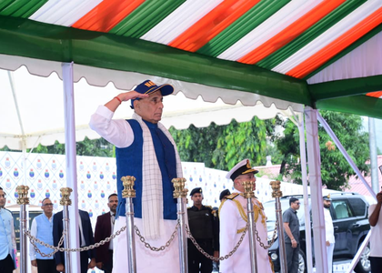 Defence Minister says warships will be built in India; showcases Modi govt's push for 'Aatmanirbhar Bharat' | Defence Minister says warships will be built in India; showcases Modi govt's push for 'Aatmanirbhar Bharat' Defence Minister says warships will be built in India; showcases Modi govt's push for 'Aatmanirbhar Bharat' | Defence Minister says warships will be built in India; showcases Modi govt's push for 'Aatmanirbhar Bharat'