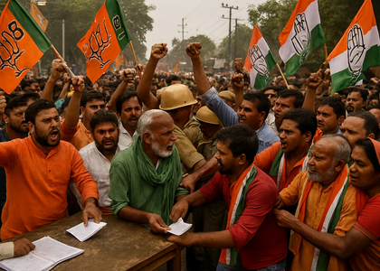 Bihar: BJP-Congress workers clash in Begusarai over PM Modi’s mother comments | Bihar: BJP-Congress workers clash in Begusarai over PM Modi’s mother comments Bihar: BJP-Congress workers clash in Begusarai over PM Modi’s mother comments | Bihar: BJP-Congress workers clash in Begusarai over PM Modi’s mother comments