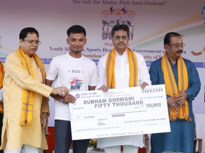 Despite huge talent, Tripura players denied scope, respect under previous regime: CM Saha | Despite huge talent, Tripura players denied scope, respect under previous regime: CM Saha Despite huge talent, Tripura players denied scope, respect under previous regime: CM Saha | Despite huge talent, Tripura players denied scope, respect under previous regime: CM Saha