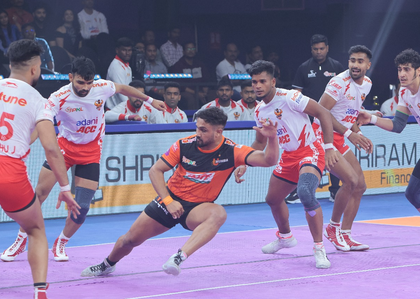 PKL 12: ‘Tie-breakers test your calm, and that’s what won us the game', says U Mumba skipper Sunil Kumar | PKL 12: ‘Tie-breakers test your calm, and that’s what won us the game', says U Mumba skipper Sunil Kumar PKL 12: ‘Tie-breakers test your calm, and that’s what won us the game', says U Mumba skipper Sunil Kumar | PKL 12: ‘Tie-breakers test your calm, and that’s what won us the game', says U Mumba skipper Sunil Kumar