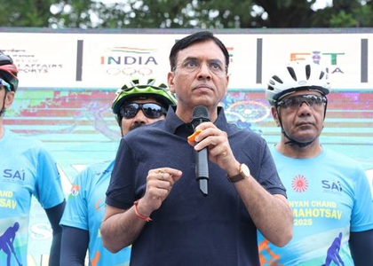 Three-day National Sports Day celebrations have transformed into true Jan Andolan: Mandaviya | Three-day National Sports Day celebrations have transformed into true Jan Andolan: Mandaviya Three-day National Sports Day celebrations have transformed into true Jan Andolan: Mandaviya | Three-day National Sports Day celebrations have transformed into true Jan Andolan: Mandaviya