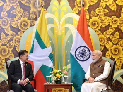 PM Modi, Myanmar's Min Aung Hlaing discuss way forward on several aspects of bilateral cooperation | PM Modi, Myanmar's Min Aung Hlaing discuss way forward on several aspects of bilateral cooperation PM Modi, Myanmar's Min Aung Hlaing discuss way forward on several aspects of bilateral cooperation | PM Modi, Myanmar's Min Aung Hlaing discuss way forward on several aspects of bilateral cooperation
