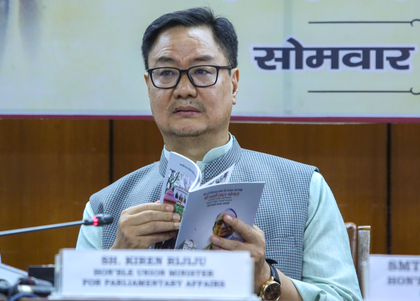 Smooth functioning of Parliament key to public faith in democracy: Rijiju | Smooth functioning of Parliament key to public faith in democracy: Rijiju