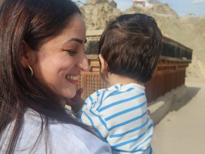 Yami Gautam shares pictures with son, father from her Leh getaway | Yami Gautam shares pictures with son, father from her Leh getaway Yami Gautam shares pictures with son, father from her Leh getaway | Yami Gautam shares pictures with son, father from her Leh getaway