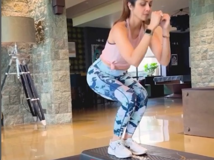 Shilpa Shetty shares an intense workout video, motivates fans | Shilpa Shetty shares an intense workout video, motivates fans Shilpa Shetty shares an intense workout video, motivates fans | Shilpa Shetty shares an intense workout video, motivates fans