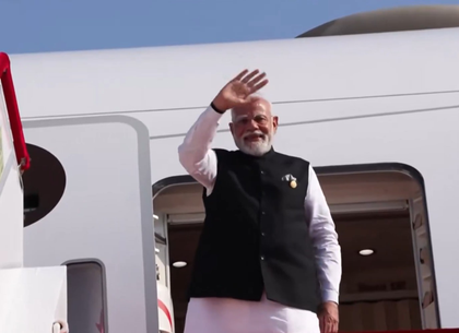 PM Modi emplanes for New Delhi after concluding China visit for SCO Summit | PM Modi emplanes for New Delhi after concluding China visit for SCO Summit PM Modi emplanes for New Delhi after concluding China visit for SCO Summit | PM Modi emplanes for New Delhi after concluding China visit for SCO Summit