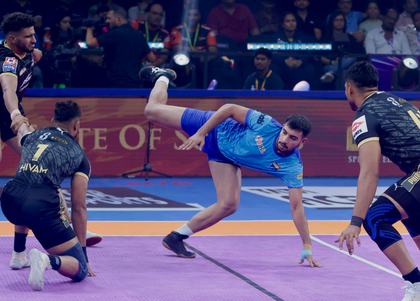 PKL 12: Captain Devank Dalal praises Manprit, says his support was crucial for Bengal Warriorz | PKL 12: Captain Devank Dalal praises Manprit, says his support was crucial for Bengal Warriorz PKL 12: Captain Devank Dalal praises Manprit, says his support was crucial for Bengal Warriorz | PKL 12: Captain Devank Dalal praises Manprit, says his support was crucial for Bengal Warriorz