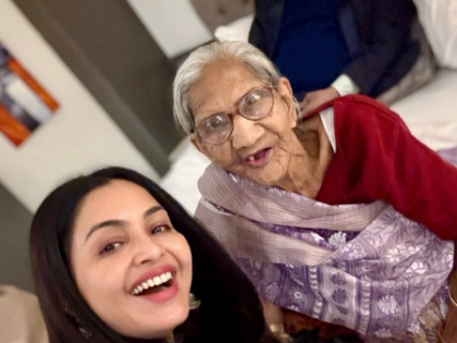 Shubhangi Atre celebrates her grandmother’s 100th birthday: 'She is family's original influencer' | Shubhangi Atre celebrates her grandmother’s 100th birthday: 'She is family's original influencer' Shubhangi Atre celebrates her grandmother’s 100th birthday: 'She is family's original influencer' | Shubhangi Atre celebrates her grandmother’s 100th birthday: 'She is family's original influencer'