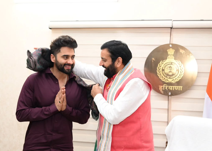 Jackky Bhagnani envisions Haryana as a hub of filmmaking after meeting CM Nayab Singh Saini | Jackky Bhagnani envisions Haryana as a hub of filmmaking after meeting CM Nayab Singh Saini