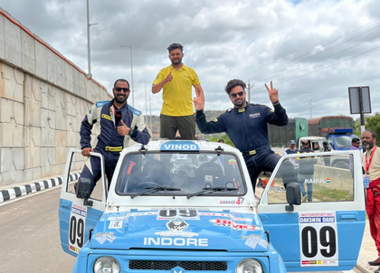 Vinod Singh-Shailendra Singh win maiden Dakshin Dare crown, Rajendra RE tops overall bikes class | Vinod Singh-Shailendra Singh win maiden Dakshin Dare crown, Rajendra RE tops overall bikes class Vinod Singh-Shailendra Singh win maiden Dakshin Dare crown, Rajendra RE tops overall bikes class | Vinod Singh-Shailendra Singh win maiden Dakshin Dare crown, Rajendra RE tops overall bikes class