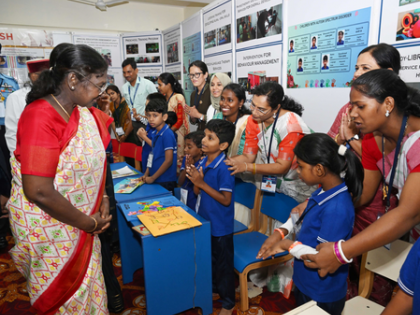 Need to become self-reliant in manufacturing tech for speech and hearing: President Murmu | Need to become self-reliant in manufacturing tech for speech and hearing: President Murmu Need to become self-reliant in manufacturing tech for speech and hearing: President Murmu | Need to become self-reliant in manufacturing tech for speech and hearing: President Murmu