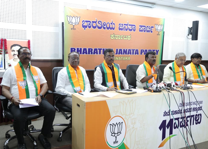Cong govt did categorisation of SC subcastes for political gains, says K'taka BJP | Cong govt did categorisation of SC subcastes for political gains, says K'taka BJP Cong govt did categorisation of SC subcastes for political gains, says K'taka BJP | Cong govt did categorisation of SC subcastes for political gains, says K'taka BJP