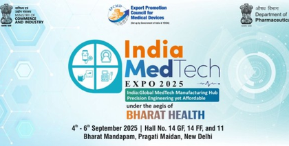 Govt to host 3-day expo to showcase India’s MedTech strength, innovation | Govt to host 3-day expo to showcase India’s MedTech strength, innovation Govt to host 3-day expo to showcase India’s MedTech strength, innovation | Govt to host 3-day expo to showcase India’s MedTech strength, innovation