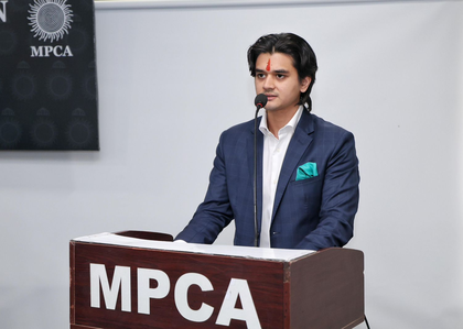 Mahanaaryaman Scindia assumes charge as Madhya Pradesh Cricket Association chief | Mahanaaryaman Scindia assumes charge as Madhya Pradesh Cricket Association chief Mahanaaryaman Scindia assumes charge as Madhya Pradesh Cricket Association chief | Mahanaaryaman Scindia assumes charge as Madhya Pradesh Cricket Association chief