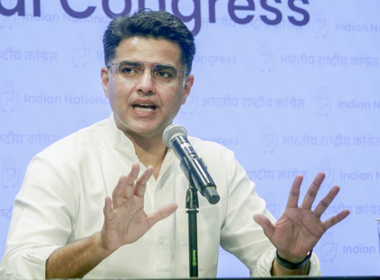Sachin Pilot raises questions on 'vote theft', demands Election Commission to conduct probe | Sachin Pilot raises questions on 'vote theft', demands Election Commission to conduct probe Sachin Pilot raises questions on 'vote theft', demands Election Commission to conduct probe | Sachin Pilot raises questions on 'vote theft', demands Election Commission to conduct probe