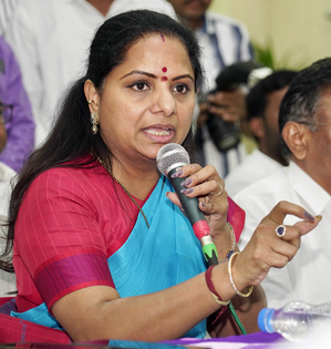 A day after suspension, Kavitha resigns from BRS, quits as MLC | A day after suspension, Kavitha resigns from BRS, quits as MLC A day after suspension, Kavitha resigns from BRS, quits as MLC | A day after suspension, Kavitha resigns from BRS, quits as MLC
