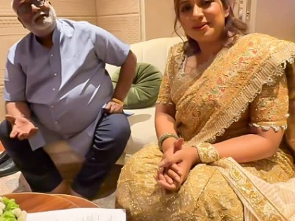Anupam Kher enjoys a magical encounter with Shreya Ghoshal & M M Keeravani | Anupam Kher enjoys a magical encounter with Shreya Ghoshal & M M Keeravani Anupam Kher enjoys a magical encounter with Shreya Ghoshal & M M Keeravani | Anupam Kher enjoys a magical encounter with Shreya Ghoshal & M M Keeravani