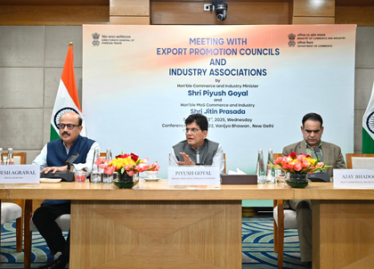 Piyush Goyal assures Indian exporters of govt help amid global trade uncertainties | Piyush Goyal assures Indian exporters of govt help amid global trade uncertainties Piyush Goyal assures Indian exporters of govt help amid global trade uncertainties | Piyush Goyal assures Indian exporters of govt help amid global trade uncertainties