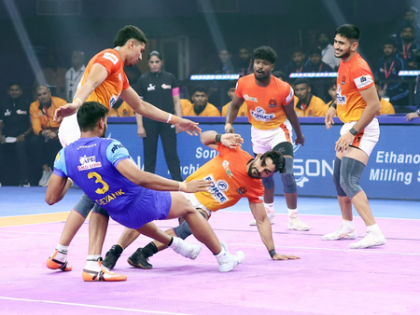 PKL Season 12: Shinde, Inamdar help Puneri Paltan to third-straight win | PKL Season 12: Shinde, Inamdar help Puneri Paltan to third-straight win PKL Season 12: Shinde, Inamdar help Puneri Paltan to third-straight win | PKL Season 12: Shinde, Inamdar help Puneri Paltan to third-straight win