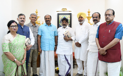 Telangana DyCM flags revenue loss concern at GST Council meet | Telangana DyCM flags revenue loss concern at GST Council meet Telangana DyCM flags revenue loss concern at GST Council meet | Telangana DyCM flags revenue loss concern at GST Council meet
