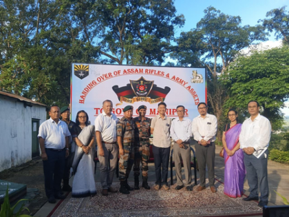 Assam Rifles hands over sacred Canchipur hillock to honour Manipur’s heritage | Assam Rifles hands over sacred Canchipur hillock to honour Manipur’s heritage Assam Rifles hands over sacred Canchipur hillock to honour Manipur’s heritage | Assam Rifles hands over sacred Canchipur hillock to honour Manipur’s heritage