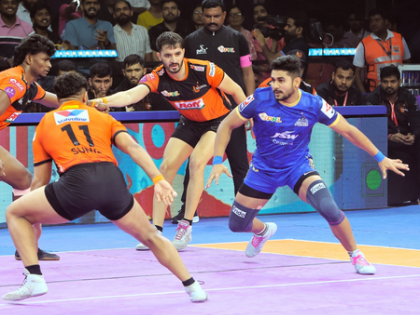 PKL Season 12: Naveen, Shivam Patare shine as Haryana Steelers stun U Mumba in tie-breaker thriller | PKL Season 12: Naveen, Shivam Patare shine as Haryana Steelers stun U Mumba in tie-breaker thriller PKL Season 12: Naveen, Shivam Patare shine as Haryana Steelers stun U Mumba in tie-breaker thriller | PKL Season 12: Naveen, Shivam Patare shine as Haryana Steelers stun U Mumba in tie-breaker thriller