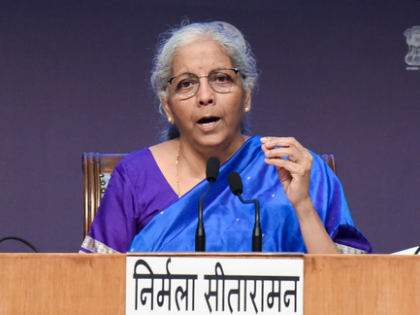 GST rate cut will counter US tariff hike, India to keep buying Russian oil: FM Sitharaman | GST rate cut will counter US tariff hike, India to keep buying Russian oil: FM Sitharaman