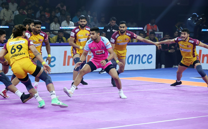 PKL 12: Vijay Malik, Bharat combine to give Telugu Titans first win of season | PKL 12: Vijay Malik, Bharat combine to give Telugu Titans first win of season PKL 12: Vijay Malik, Bharat combine to give Telugu Titans first win of season | PKL 12: Vijay Malik, Bharat combine to give Telugu Titans first win of season
