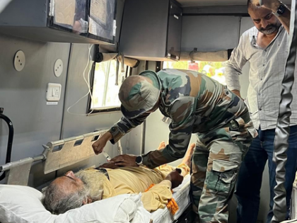Army rescues snake-bite victim amid flood havoc in Amritsar | Army rescues snake-bite victim amid flood havoc in Amritsar Army rescues snake-bite victim amid flood havoc in Amritsar | Army rescues snake-bite victim amid flood havoc in Amritsar