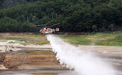 South Korea: Soldiers, fire trucks, Coast Guard ship deployed to supply water to drought-hit Gangneung | South Korea: Soldiers, fire trucks, Coast Guard ship deployed to supply water to drought-hit Gangneung