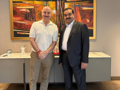 Anupam Kher meets 'self made Indian billionaire' Gautam Adani, talk about struggles, success | Anupam Kher meets 'self made Indian billionaire' Gautam Adani, talk about struggles, success Anupam Kher meets 'self made Indian billionaire' Gautam Adani, talk about struggles, success | Anupam Kher meets 'self made Indian billionaire' Gautam Adani, talk about struggles, success