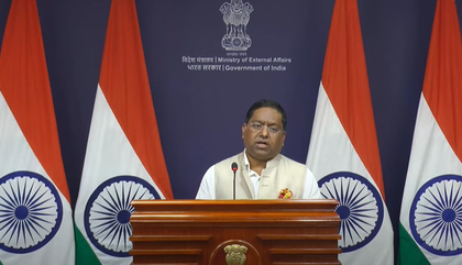 No comments, says MEA on Trump's latest post on losing India and Russia to 'deepest, darkest China' | No comments, says MEA on Trump's latest post on losing India and Russia to 'deepest, darkest China' No comments, says MEA on Trump's latest post on losing India and Russia to 'deepest, darkest China' | No comments, says MEA on Trump's latest post on losing India and Russia to 'deepest, darkest China'