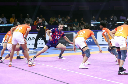 PKL 12: It makes kabaddi more exciting, says Fazel Atrachali after historic Golden Raid | PKL 12: It makes kabaddi more exciting, says Fazel Atrachali after historic Golden Raid PKL 12: It makes kabaddi more exciting, says Fazel Atrachali after historic Golden Raid | PKL 12: It makes kabaddi more exciting, says Fazel Atrachali after historic Golden Raid