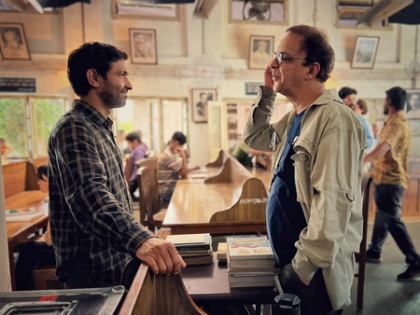 Vikrant Massey thanks 12th Fail director Vidhu Vinod Chopra 'for being my guiding light' | Vikrant Massey thanks 12th Fail director Vidhu Vinod Chopra 'for being my guiding light'