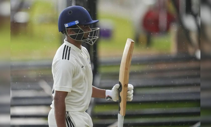 Duleep Trophy: Malewar, Shubham fifties lead Central Zone's reply, trail West Zone by 209 runs | Duleep Trophy: Malewar, Shubham fifties lead Central Zone's reply, trail West Zone by 209 runs Duleep Trophy: Malewar, Shubham fifties lead Central Zone's reply, trail West Zone by 209 runs | Duleep Trophy: Malewar, Shubham fifties lead Central Zone's reply, trail West Zone by 209 runs
