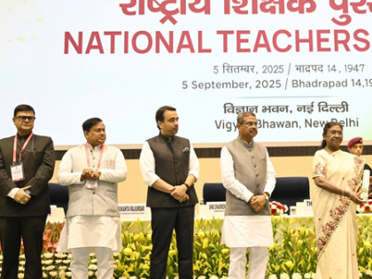 MP: Training officer, school teachers receive national awards from President Murmu | MP: Training officer, school teachers receive national awards from President Murmu MP: Training officer, school teachers receive national awards from President Murmu | MP: Training officer, school teachers receive national awards from President Murmu