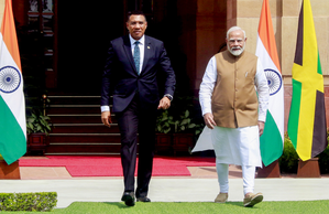 Looking forward to deepening bonds of friendship: PM Modi to Jamaican counterpart Andrew Holness | Looking forward to deepening bonds of friendship: PM Modi to Jamaican counterpart Andrew Holness