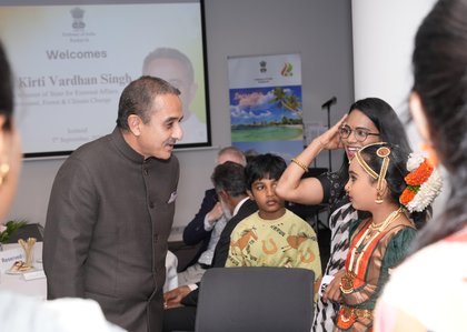 Encouraging to see Indian Diaspora’s role in strengthening India–Iceland partnership: MoS Kirti Vardhan Singh | Encouraging to see Indian Diaspora’s role in strengthening India–Iceland partnership: MoS Kirti Vardhan Singh