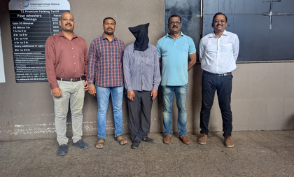 Man arrested from Noida for sending terror threat to Mumbai Traffic Police | Man arrested from Noida for sending terror threat to Mumbai Traffic Police