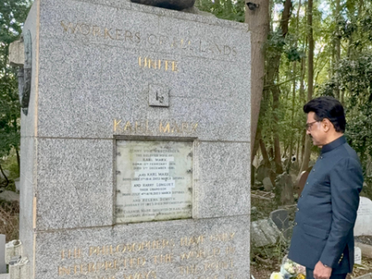 MK Stalin pays homage at Ambedkar House in London, visits Karl Marx’s memorial | MK Stalin pays homage at Ambedkar House in London, visits Karl Marx’s memorial