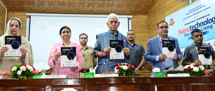 J&K L-G inaugurates international conference on nanotechnology in Srinagar | J&K L-G inaugurates international conference on nanotechnology in Srinagar J&K L-G inaugurates international conference on nanotechnology in Srinagar | J&K L-G inaugurates international conference on nanotechnology in Srinagar