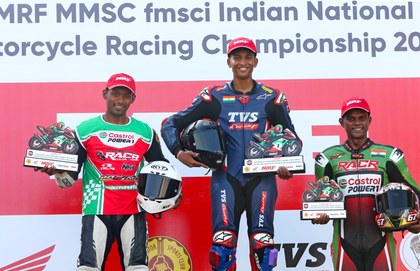 Sarthak Chavan bounces back with a brilliant win in INMRC | Sarthak Chavan bounces back with a brilliant win in INMRC