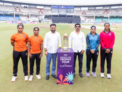 Andhra Cricket Association hails arrival of Women’s World Cup trophy in Visakhapatnam | Andhra Cricket Association hails arrival of Women’s World Cup trophy in Visakhapatnam Andhra Cricket Association hails arrival of Women’s World Cup trophy in Visakhapatnam | Andhra Cricket Association hails arrival of Women’s World Cup trophy in Visakhapatnam