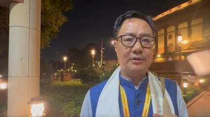 NDA dinner meetings cancelled to express solidarity with flood victims: Kiren Rijiju | NDA dinner meetings cancelled to express solidarity with flood victims: Kiren Rijiju NDA dinner meetings cancelled to express solidarity with flood victims: Kiren Rijiju | NDA dinner meetings cancelled to express solidarity with flood victims: Kiren Rijiju