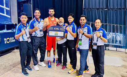 World Boxing C'ships: Lakshya Chahar dominates Iashaish to reach pre-quarters | World Boxing C'ships: Lakshya Chahar dominates Iashaish to reach pre-quarters World Boxing C'ships: Lakshya Chahar dominates Iashaish to reach pre-quarters | World Boxing C'ships: Lakshya Chahar dominates Iashaish to reach pre-quarters