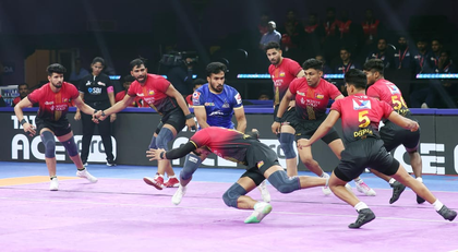 PKL 12: Masterful Alireza, Deepak and Yogesh help Bengaluru Bulls beat Haryana Steelers | PKL 12: Masterful Alireza, Deepak and Yogesh help Bengaluru Bulls beat Haryana Steelers PKL 12: Masterful Alireza, Deepak and Yogesh help Bengaluru Bulls beat Haryana Steelers | PKL 12: Masterful Alireza, Deepak and Yogesh help Bengaluru Bulls beat Haryana Steelers